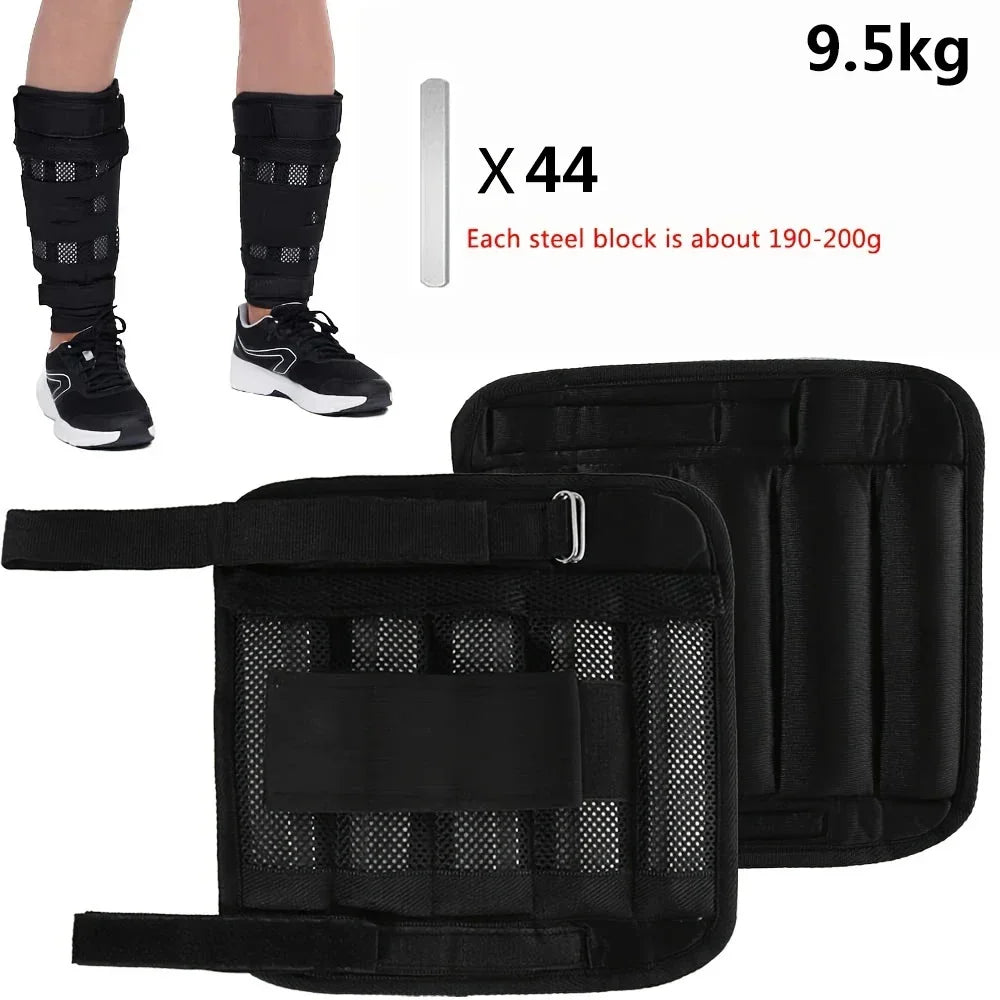 Adjustable Weight Vest With Ankle And Wrist Weights For Fitness Training