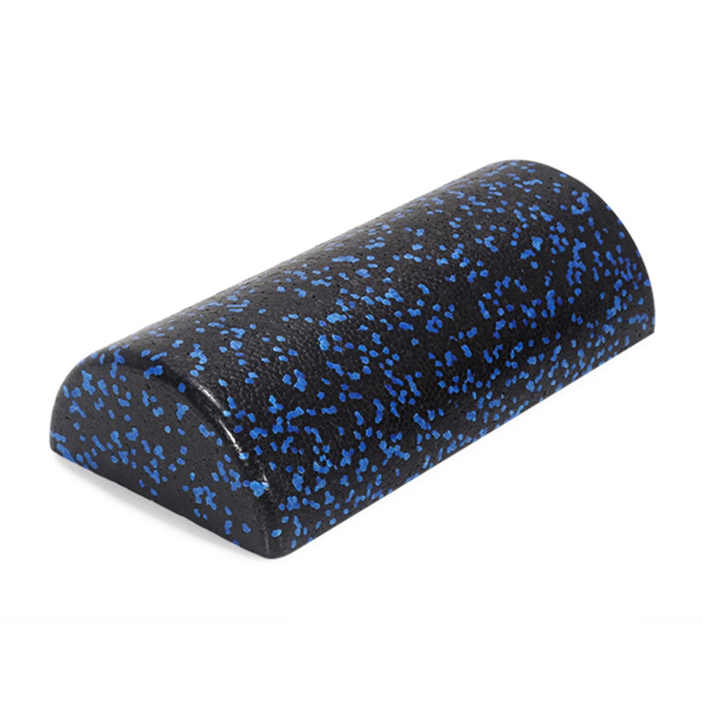 Shunmaii High Density Half Round Yoga Roller Massage Foam Roller