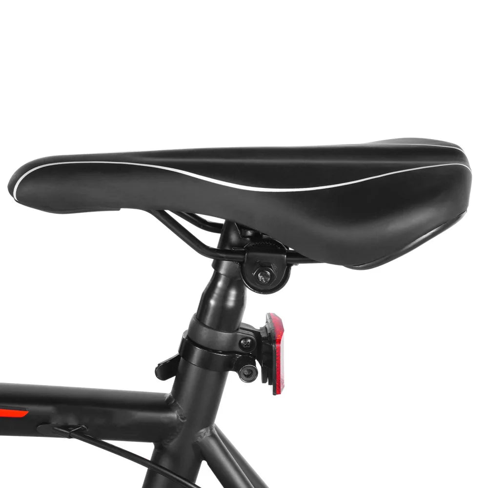 Road Bike With Carbon Steel Frame And Disc Brakes Performance