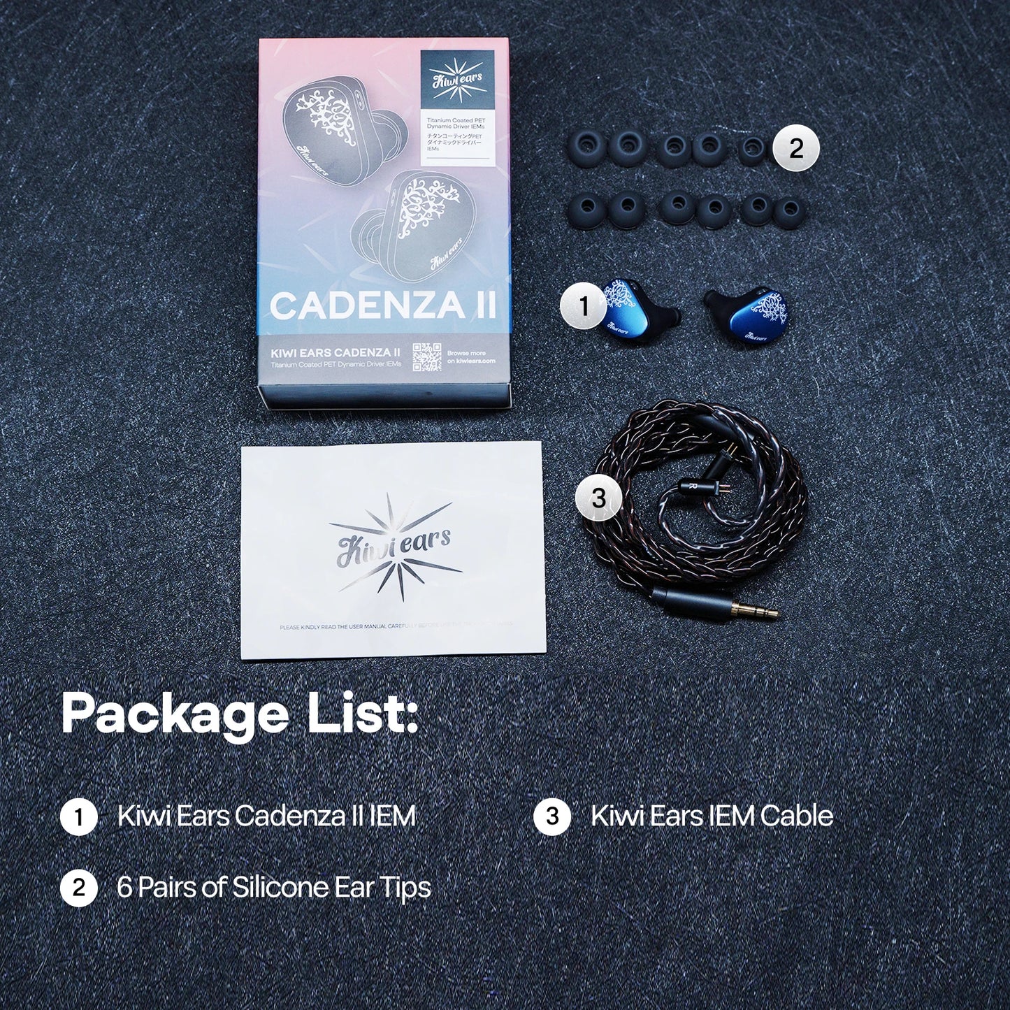 Linsoul Kiwi Ears Cadenza II IEM