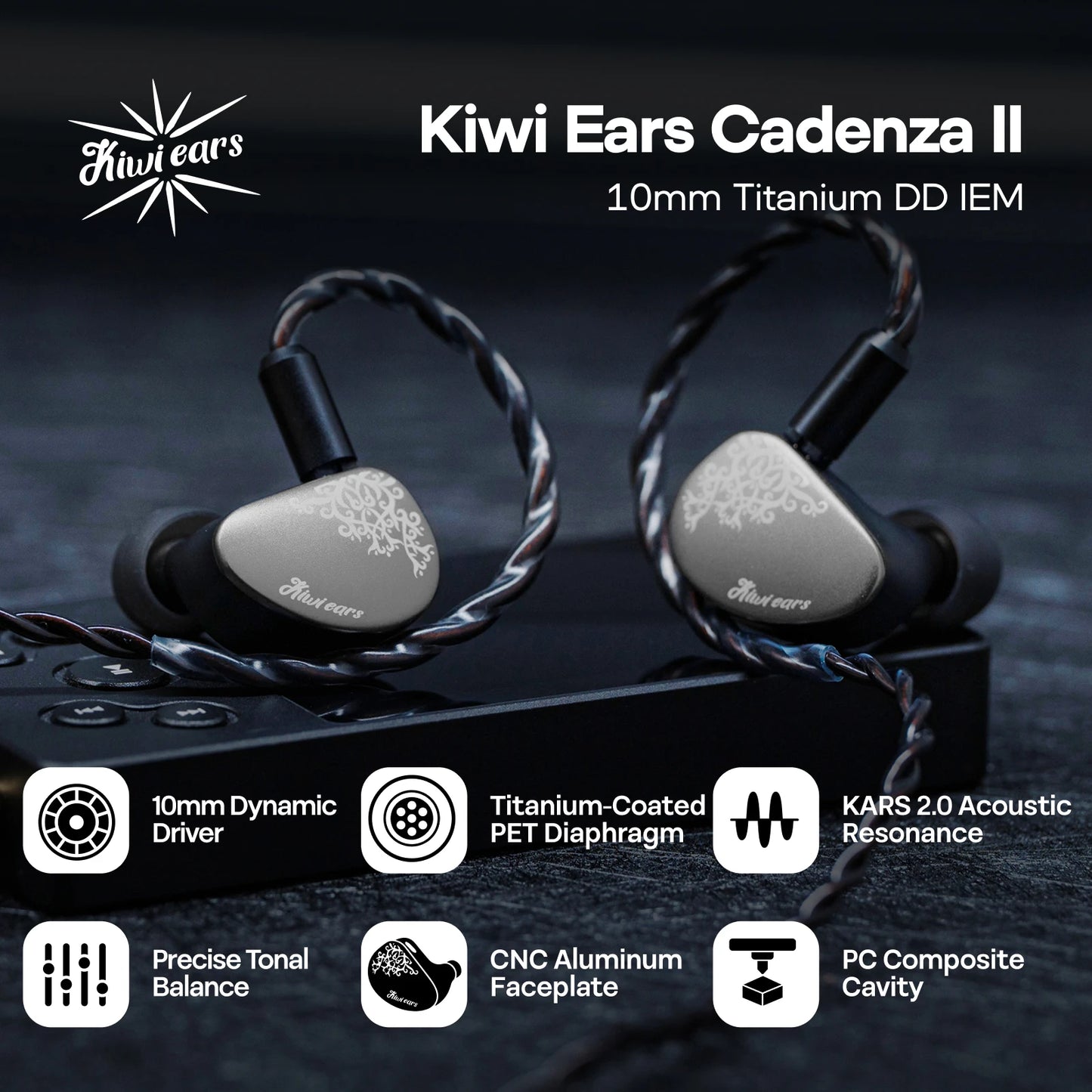Linsoul Kiwi Ears Cadenza II IEM