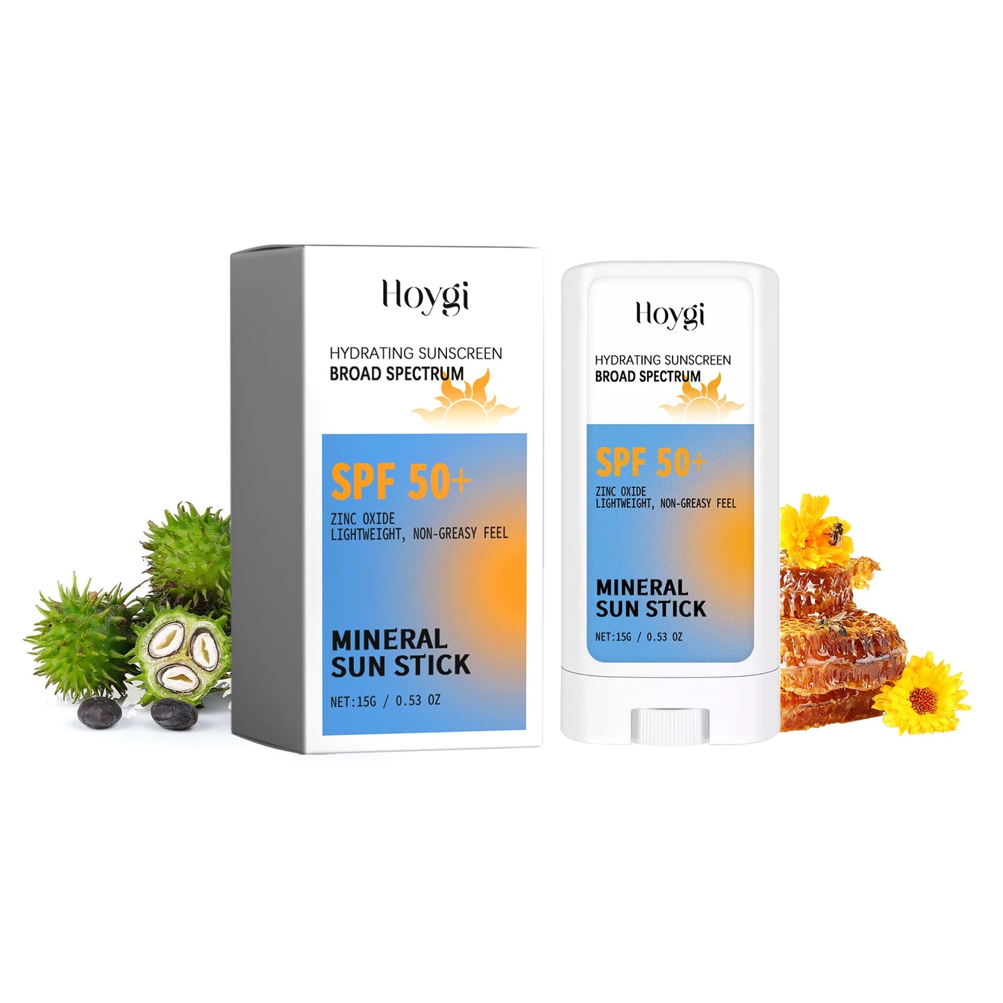 Hoygi Sunscreen Cream Stick SPF50 Face Moisturizer UV Blocker
