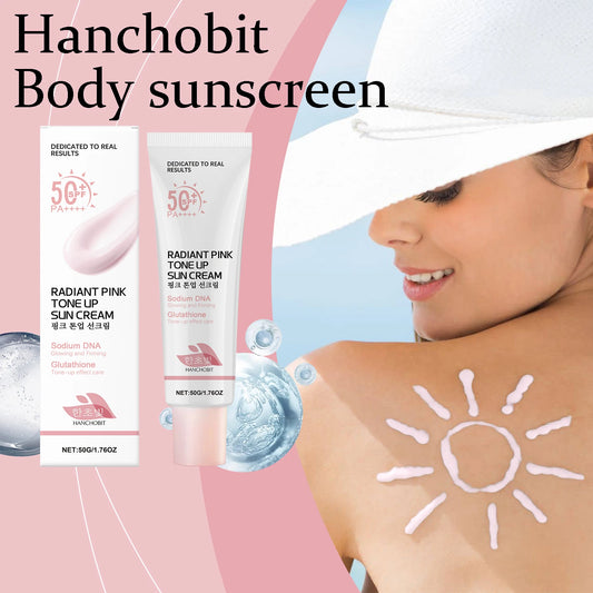 Hanchobit Body Sunscreen Cream Moisturizing Daily SPF Sunblock