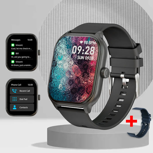 LAXASFIT Smart Watch Bluetooth Call With Voice Assistant