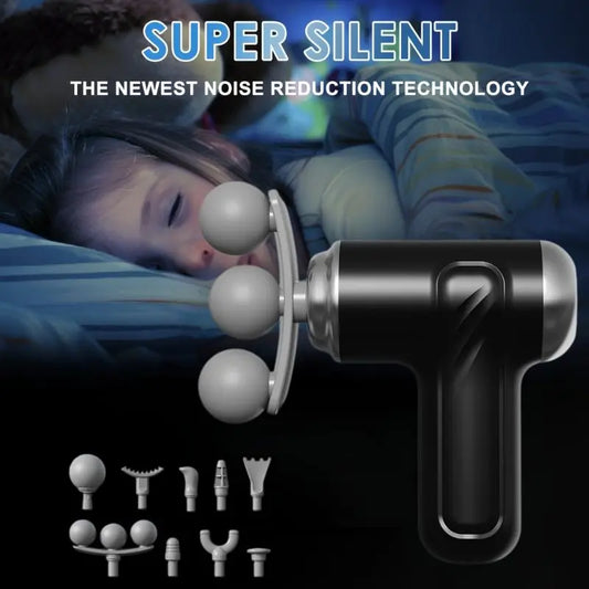 Triple Mini Fascia Gun With 6 Modes For Full-Body Relief