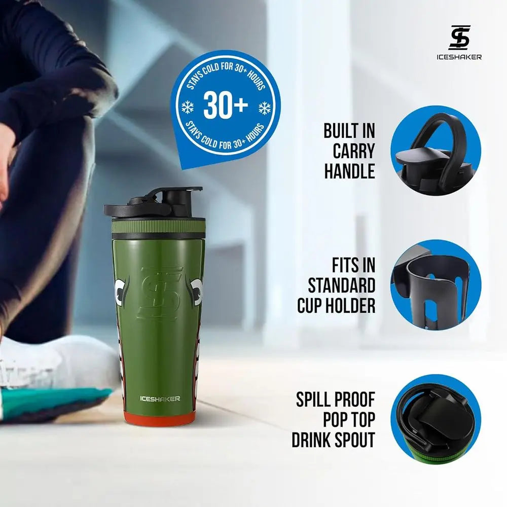 XMSJ Insulated Stainless Steel Shaker Bottle For Cold Drinks