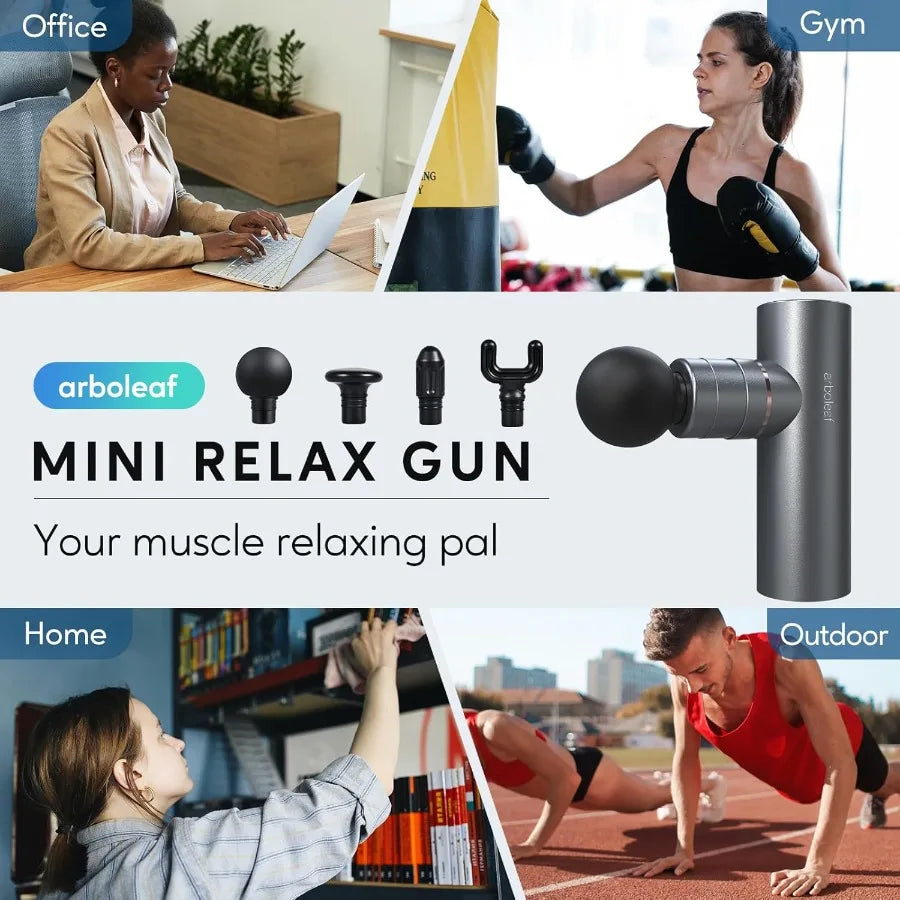 Massage Gun Deep Tissue Handheld Massager For Back Sore Muscles