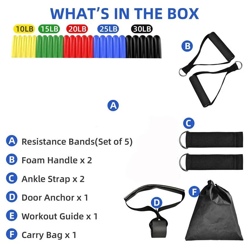 NONE Multifunction Tension Rope For Full Body Stretching And Training