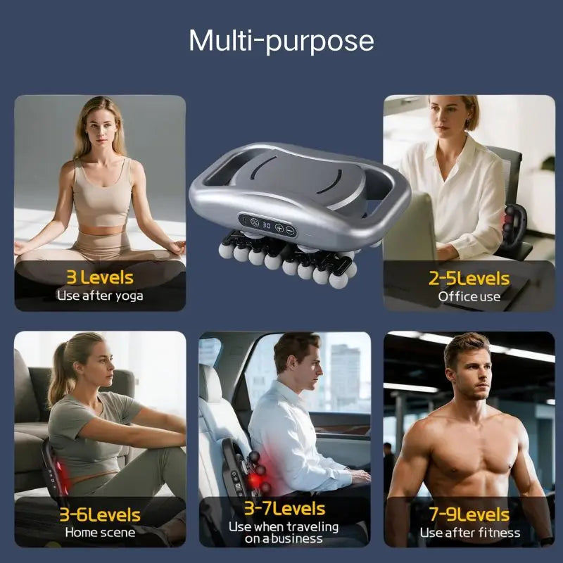 Professional Grade Muscle Massager Gun With 42 Heads LED Display