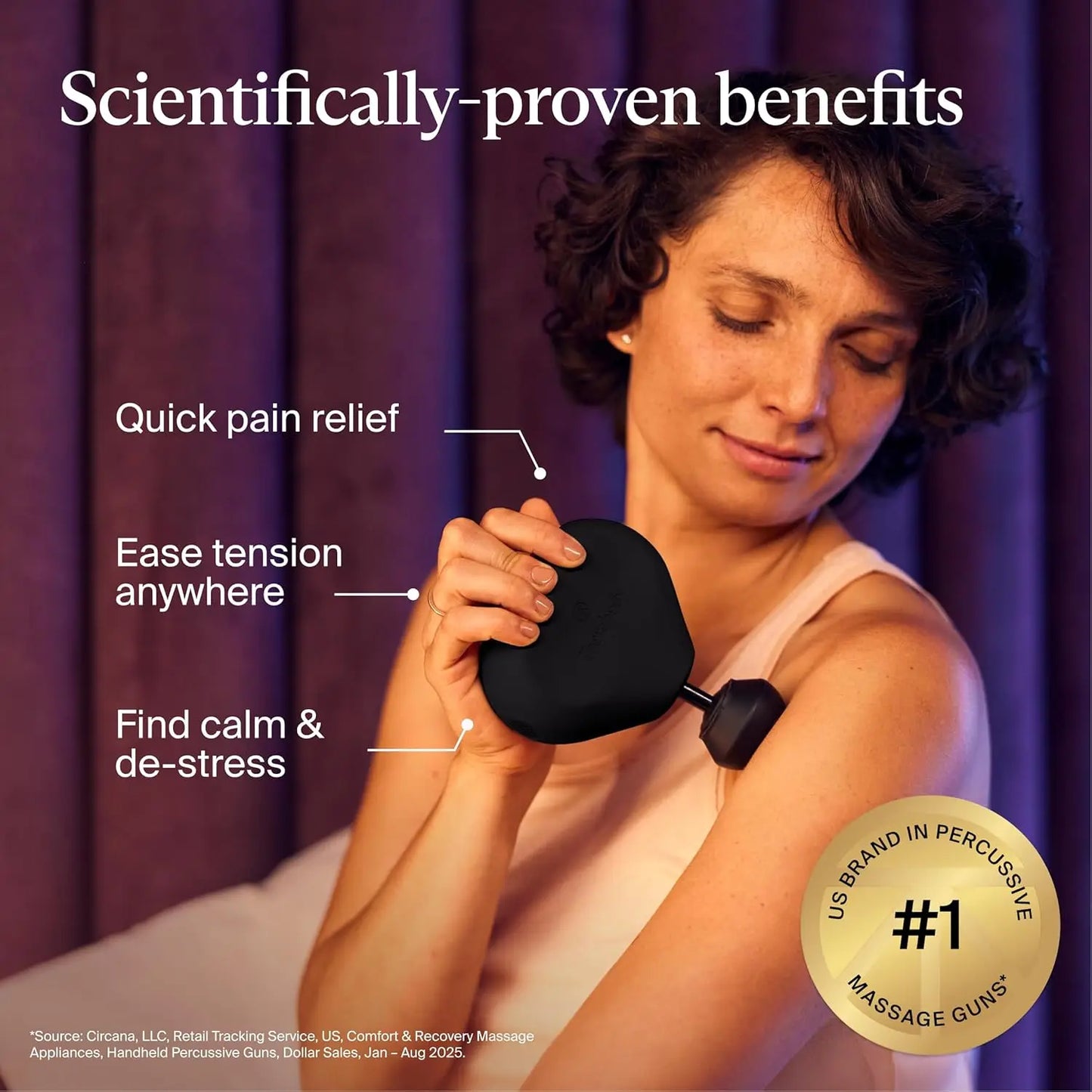 Ultra Portable Mini Massage Gun For Fast Pain Relief Travel Essential