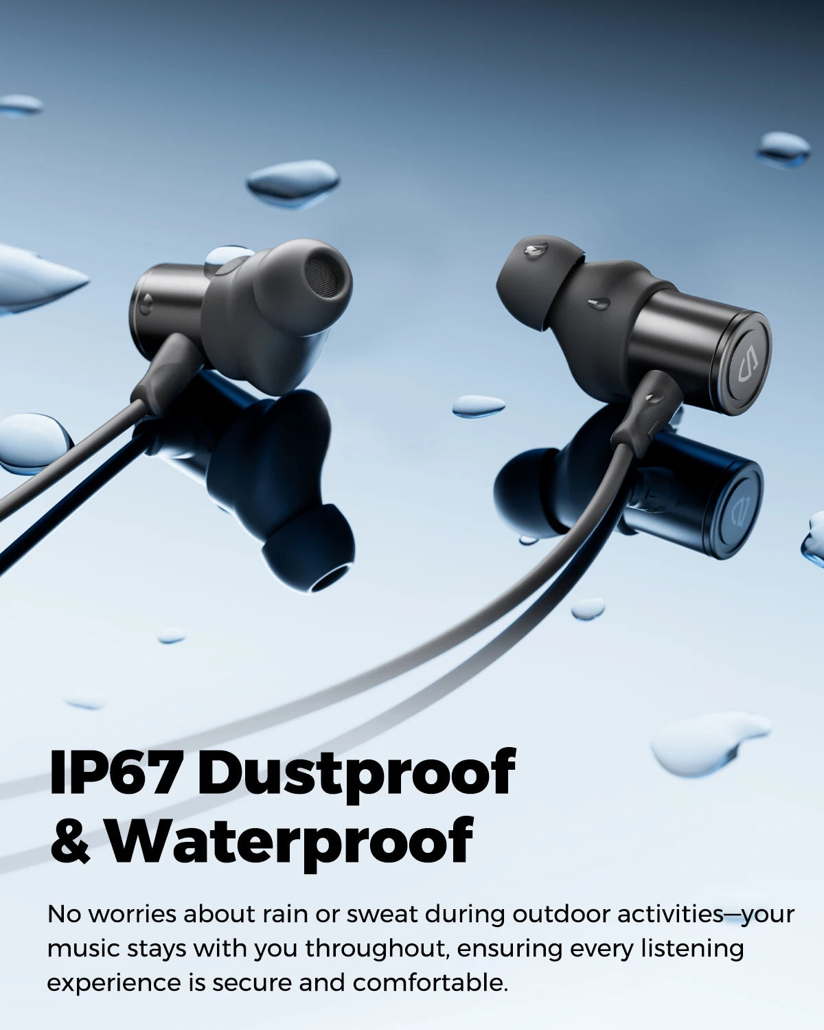 SoundPEATS Q40 HD Bluetooth Earphones LDAC HiRes Dual Magnet Driver
