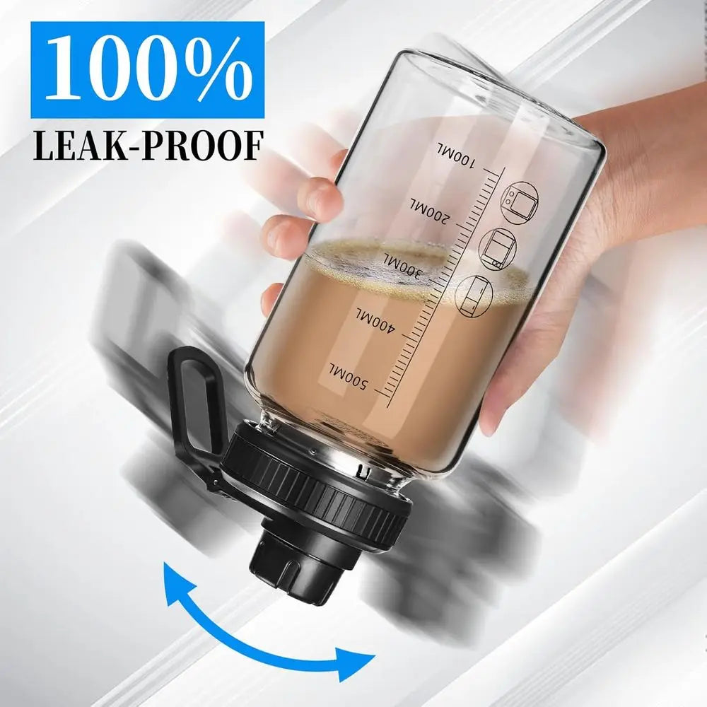 XMSJ Shaker Bottle Odorless BPA Free With Stainless Steel Ball