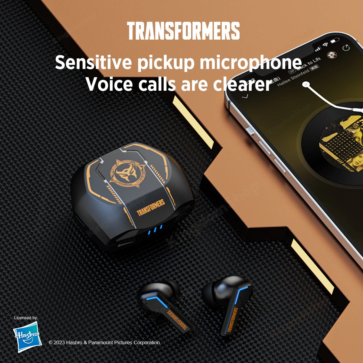 Transformers TF-T06 Bluetooth Earphones Gaming Headset with Mic