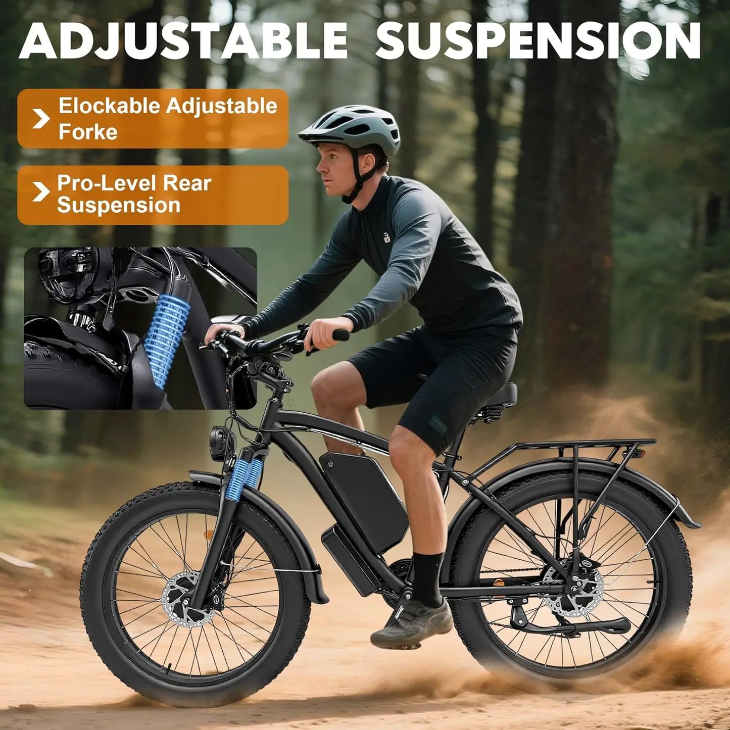 NOVA X1 6000W Dual Motor Electric Bike For All Terrain