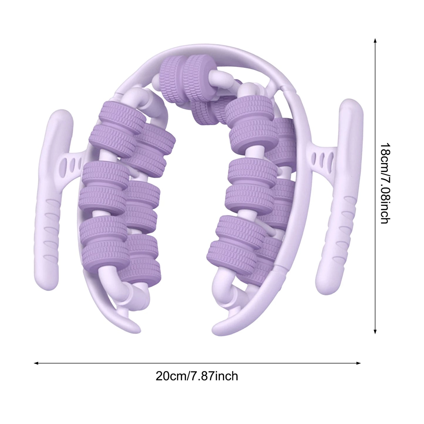 Portable Wheel Roller Massager For Relaxation And Pain Relief