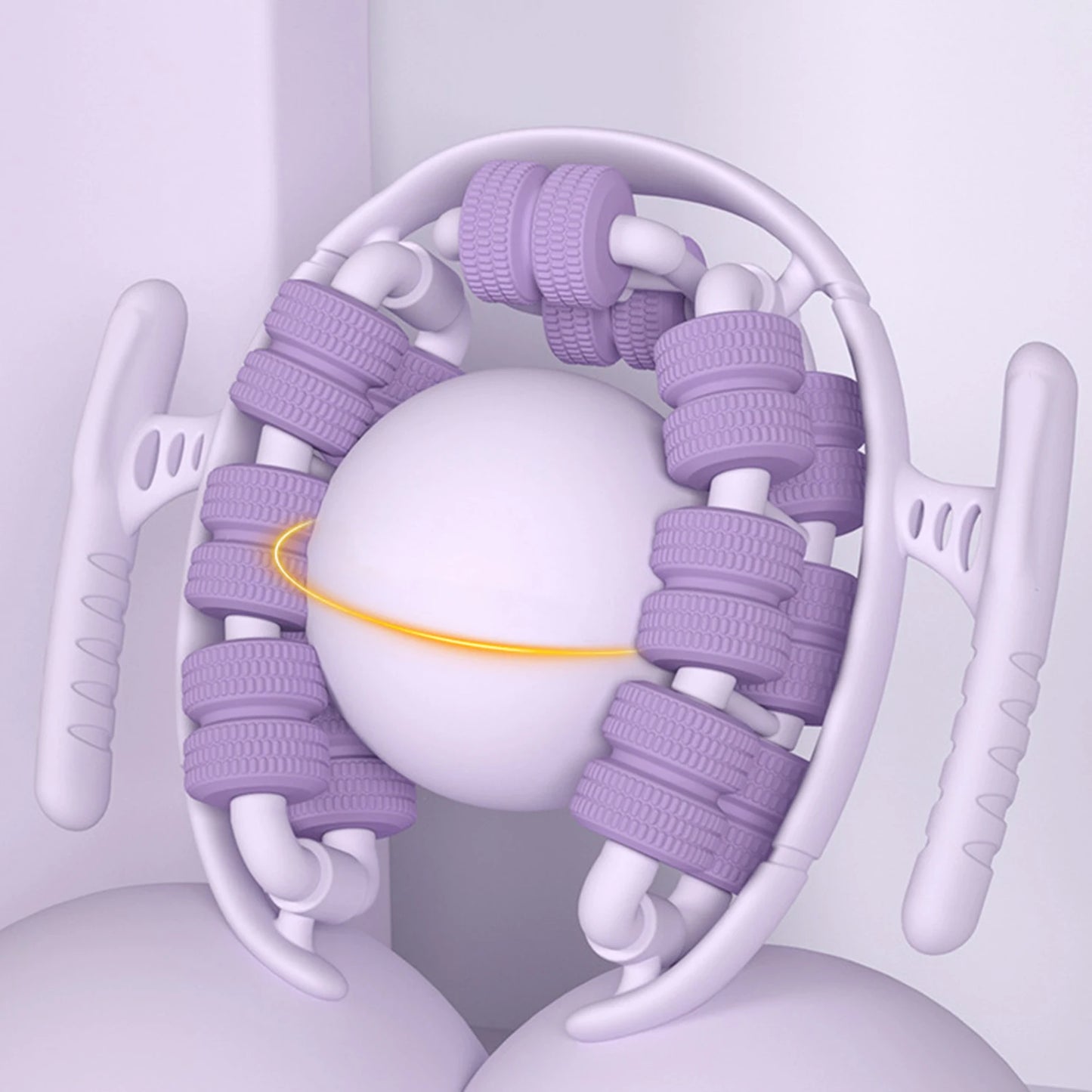 Portable Wheel Roller Massager For Relaxation And Pain Relief