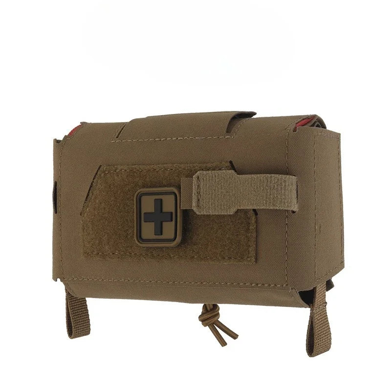 Compact Tactical IFAK Trauma Kit First Aid Pouch Outdoors
