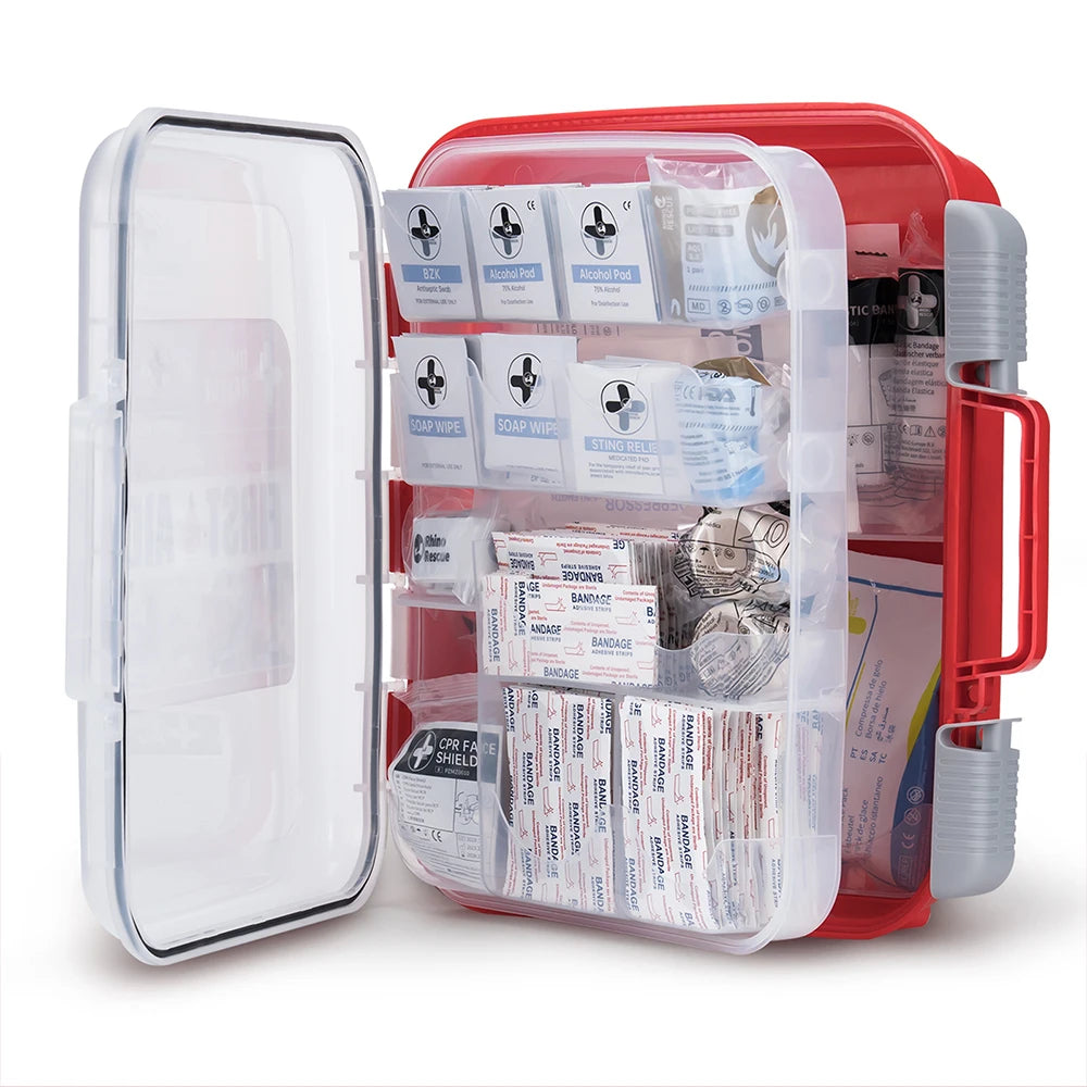 Rhino Rescue All-Purpose First Aid Kit OSHA For Home Office