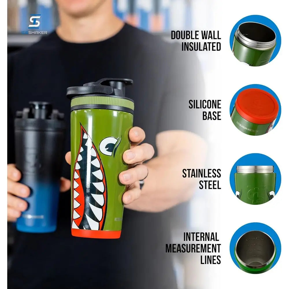 XMSJ Insulated Stainless Steel Shaker Bottle For Cold Drinks