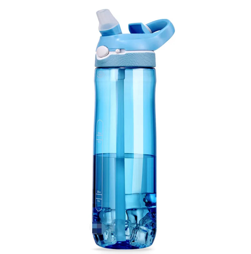 Eco-Friendly Tritan Water Bottle With Straw