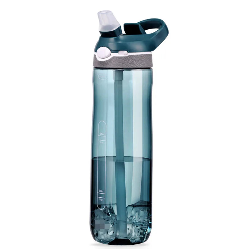 Eco-Friendly Tritan Water Bottle With Straw