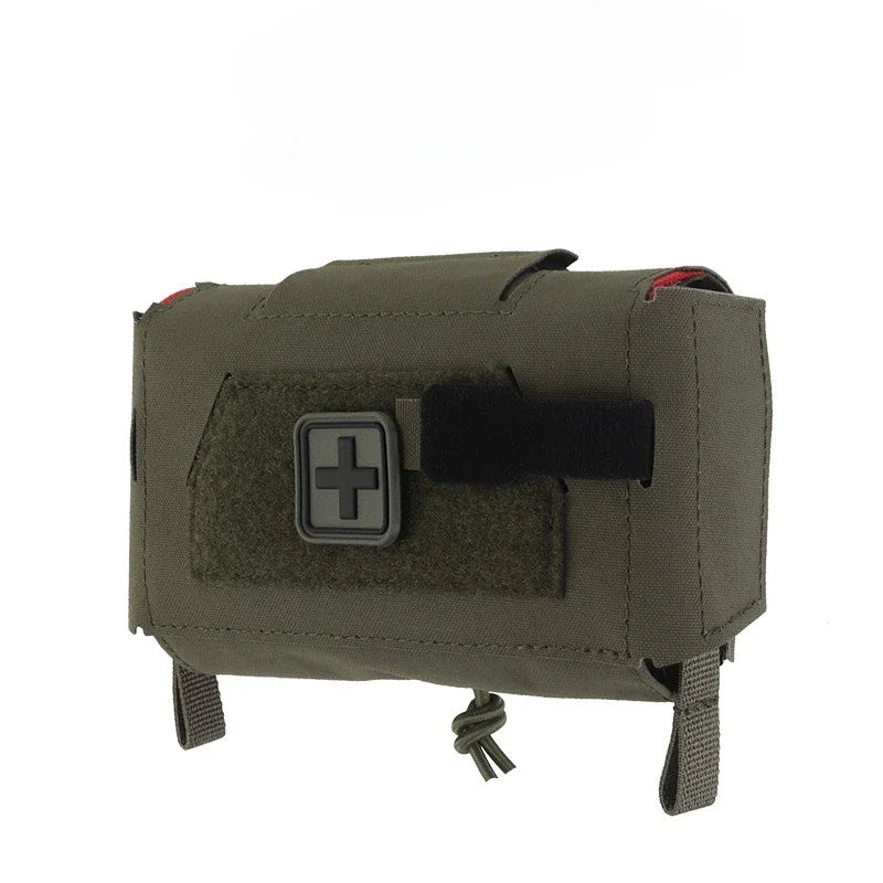 Compact Tactical IFAK Trauma Kit First Aid Pouch Outdoors