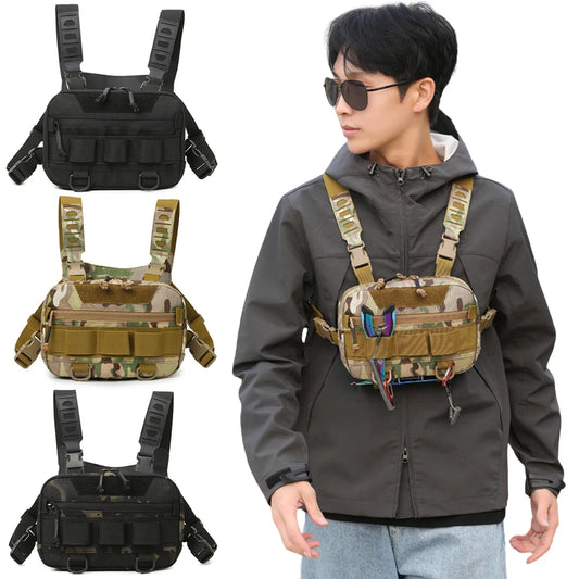 JOCESTYLE Fishing Tackle Bags Waist Pack With Lure Box Storage