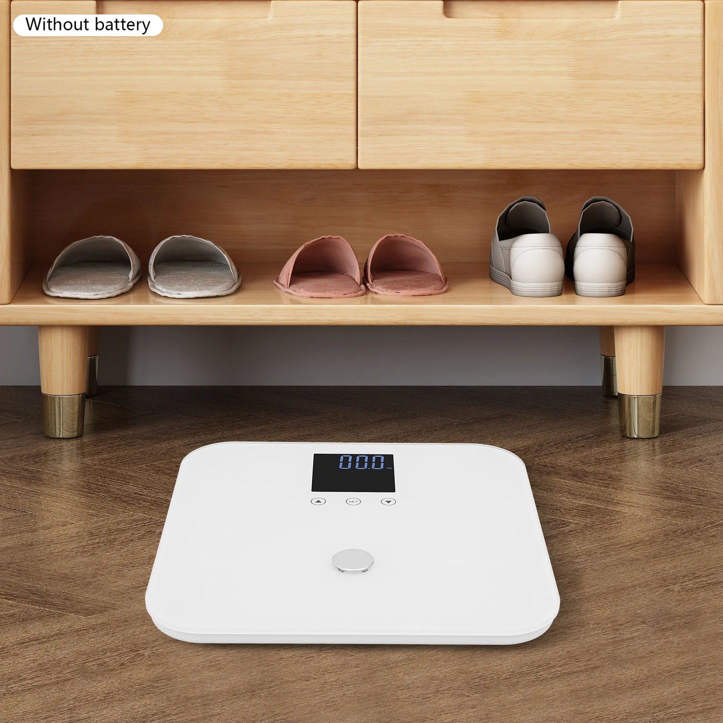Intelligent 8-Electrode Body Fat Scale With App Connectivity 400 Lbs