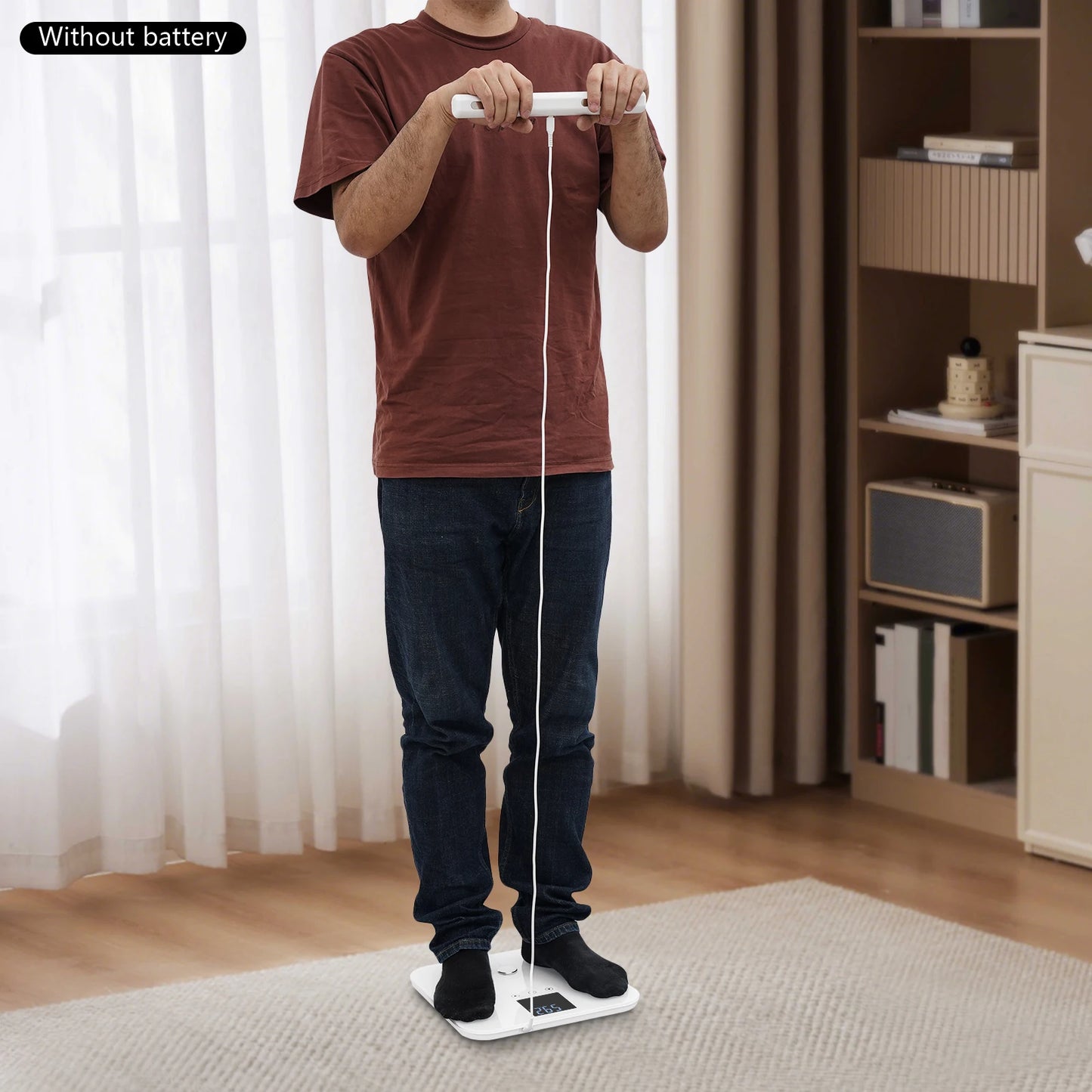 Intelligent 8-Electrode Body Fat Scale With App Connectivity 400 Lbs