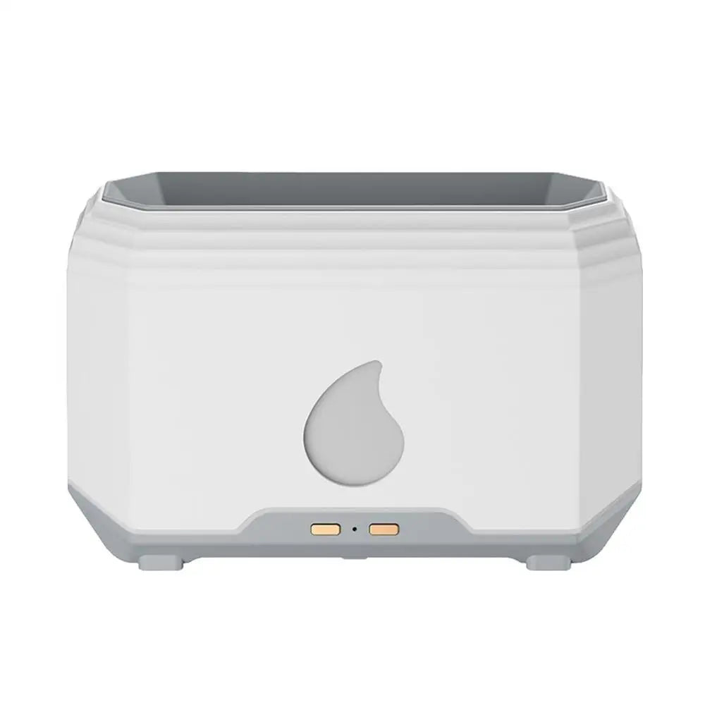 Aromatherapy Diffuser Humidifier With Flame Effect For Bedroom