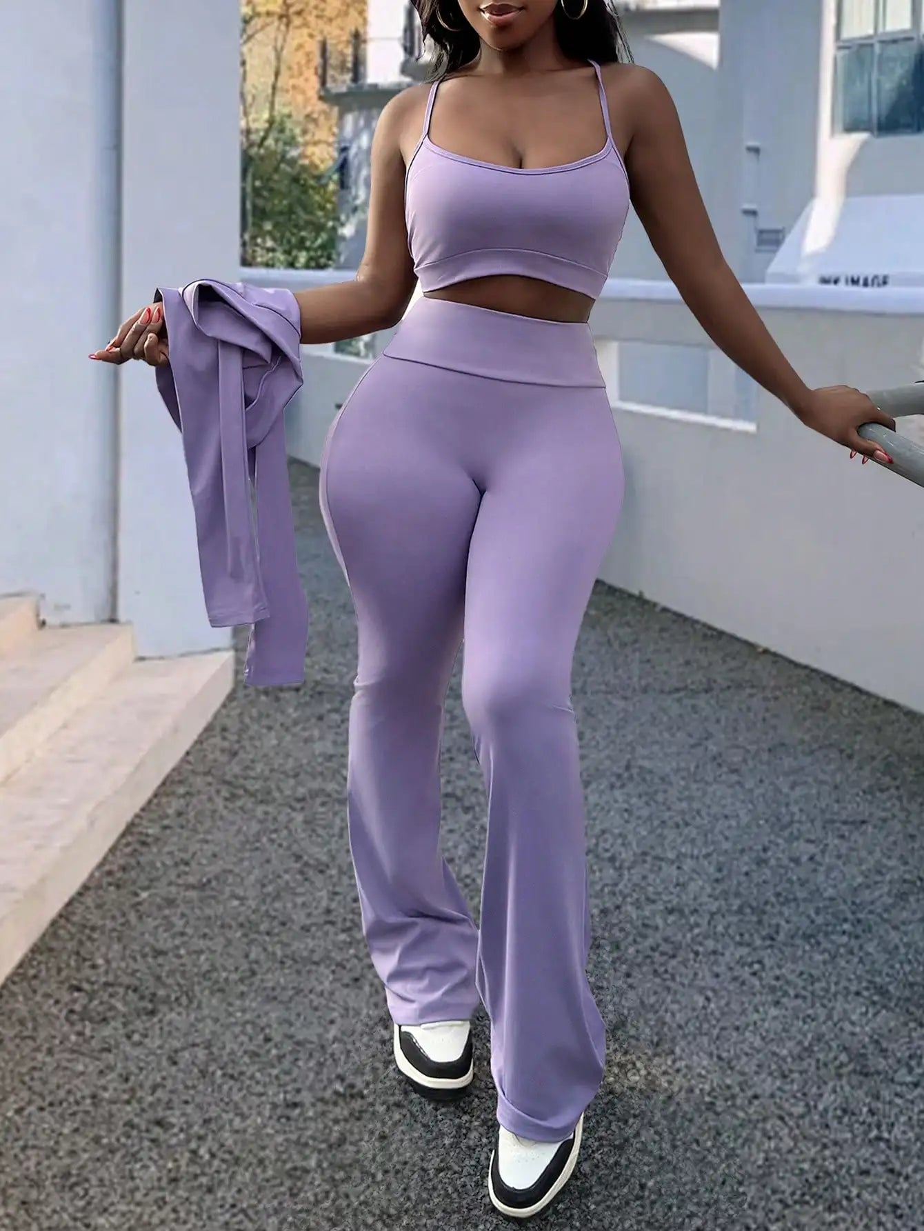 Fashionable 3-Piece Summer Casual Sportswear Set for Women