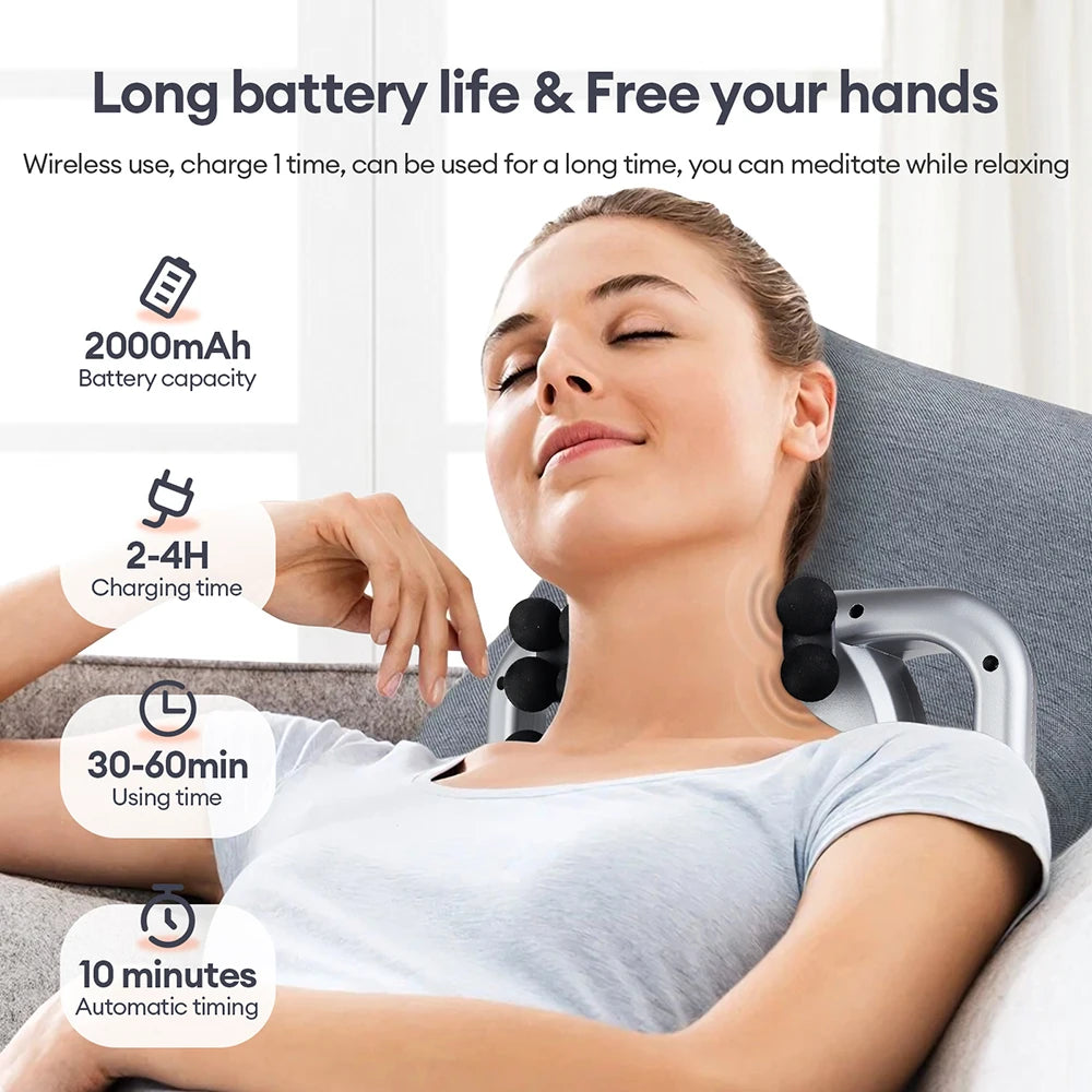 Foreverlily 30 Head Fascia Gun High Frequency Massager
