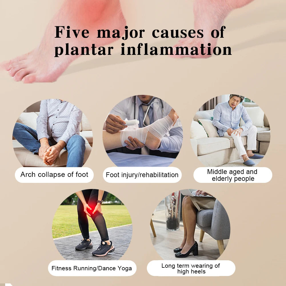 Foot Massager Roller For Plantar Fascia Deep Muscle Relaxation