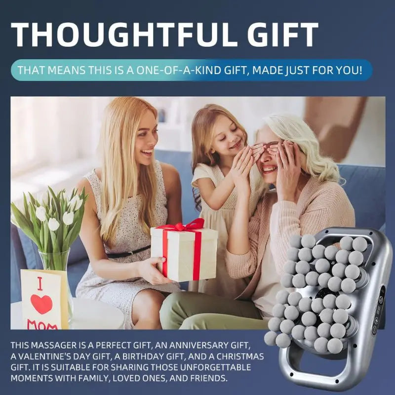 Professional Grade Muscle Massager Gun With 42 Heads LED Display