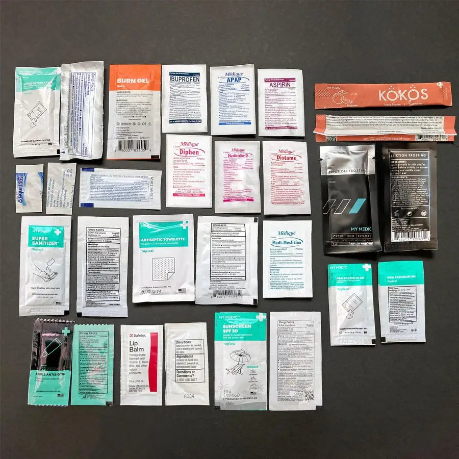 XMSJ Sidekick First Aid Kit With 70 Items For Camping