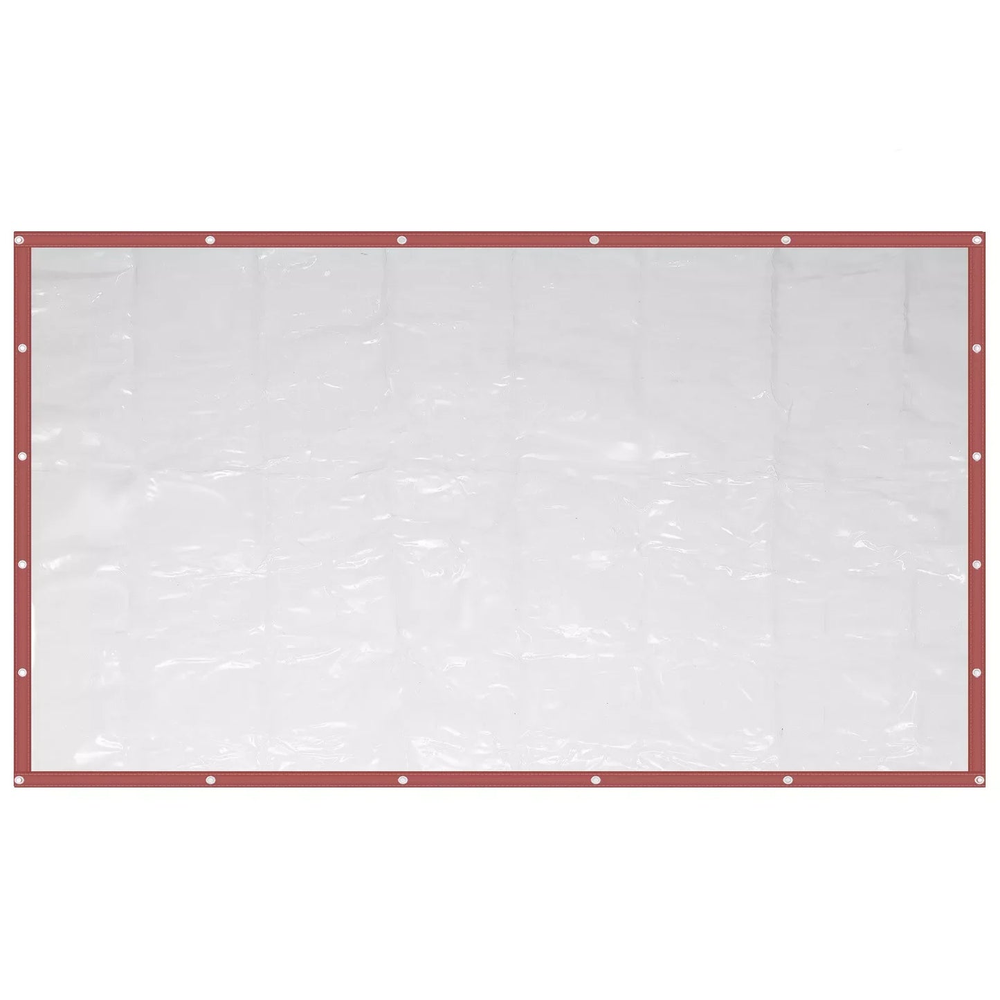 Commercial Waterproof Vinyl Clear Awning Canopy Roll Up Patio Enclosure