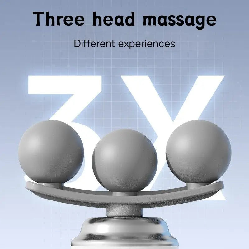 Triple Mini Fascia Gun With 6 Modes For Full-Body Relief