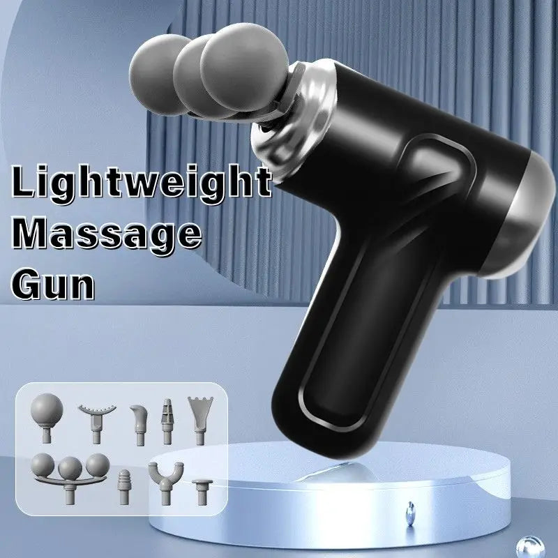 Triple Mini Fascia Gun With 6 Modes For Full-Body Relief