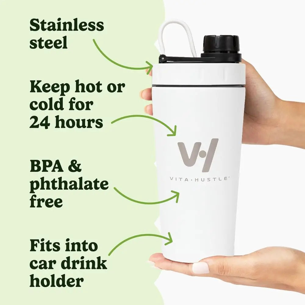 XMSJ Stainless Steel Shaker Cup Leakproof Blender Ball