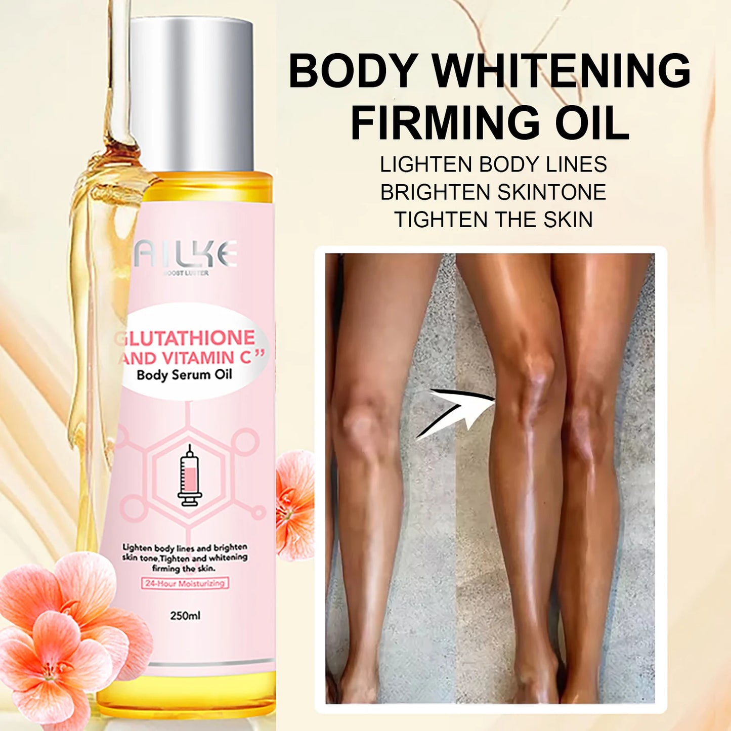 AILKE Vitamin C Moisturizing Whitening Massage Essential Oil For All