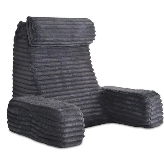 Reading Pillow With Built-In Arms For Extra Back Support