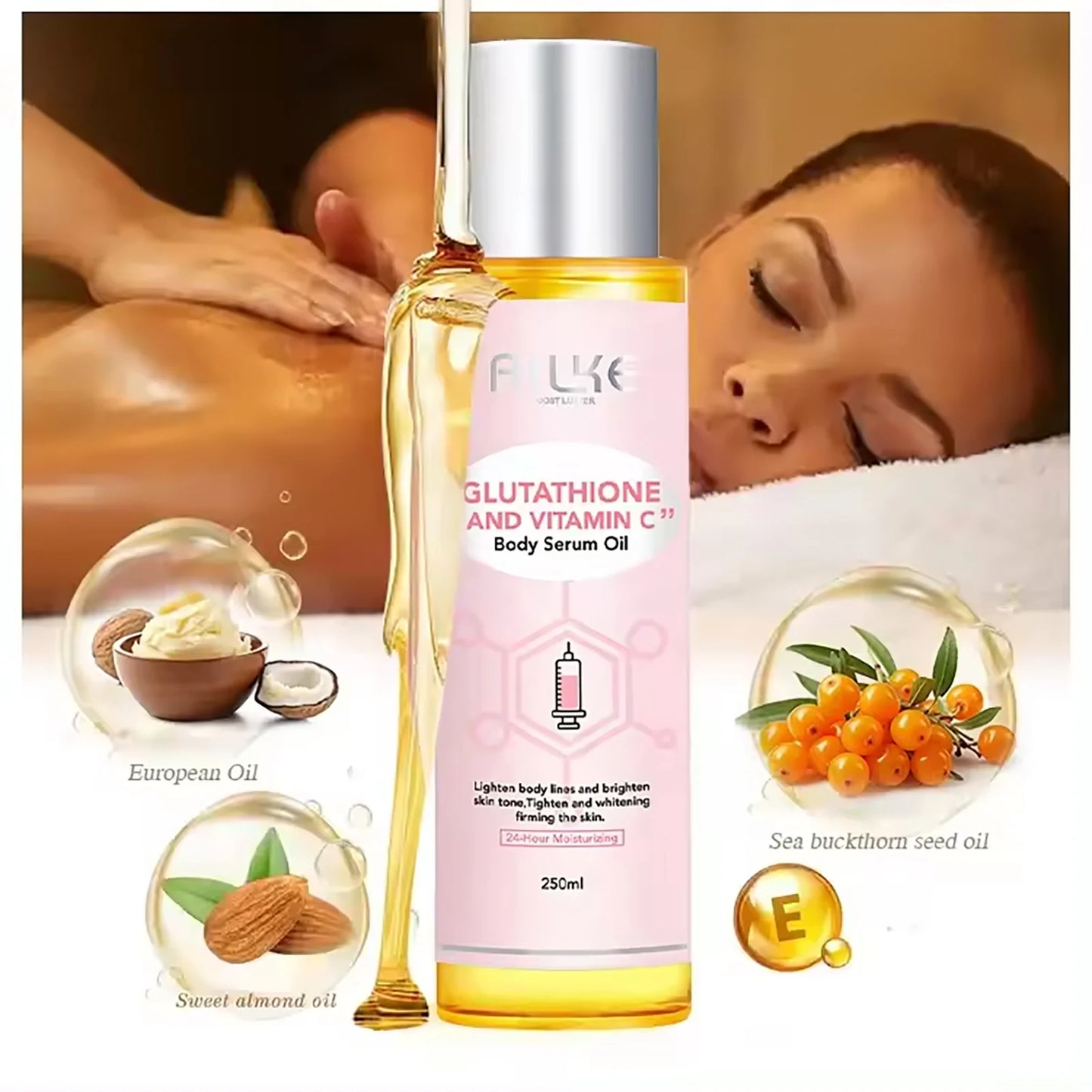 AILKE Vitamin C Moisturizing Whitening Massage Essential Oil For All