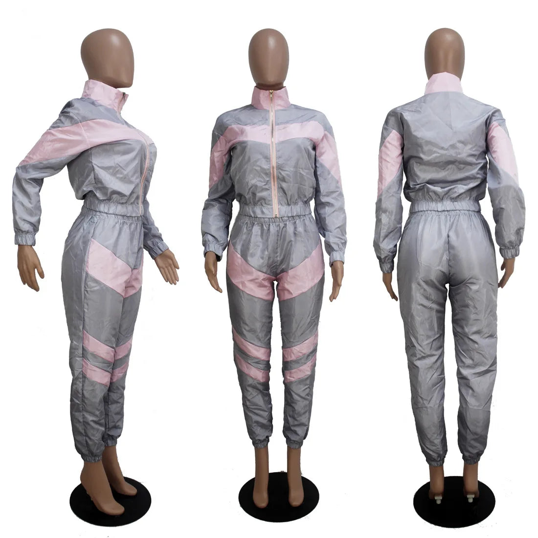 XTOCEAN Women's Windbreaker Tracksuit Two Piece Set Waterproof