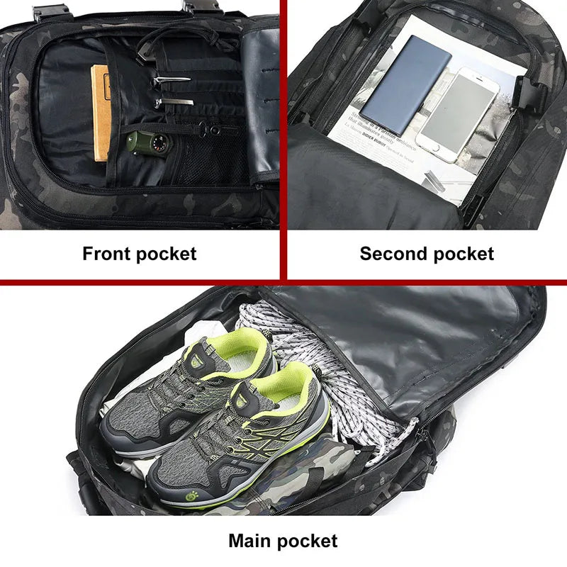Military Tactical Laptop Backpack Water Resistant For Men And Women