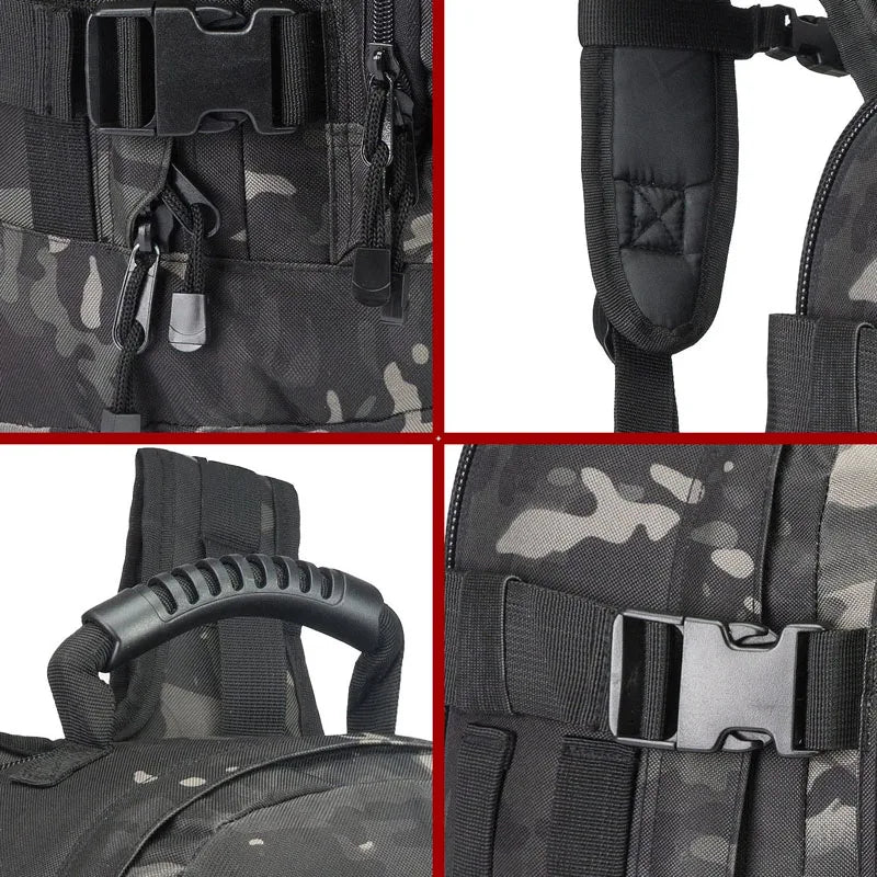 Military Tactical Laptop Backpack Water Resistant For Men And Women