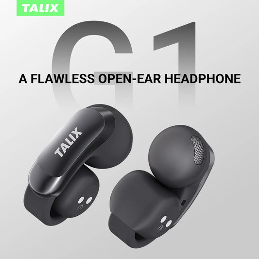 TALIX AuraHalo G1 Clip On Earbuds With Bluetooth 5.3