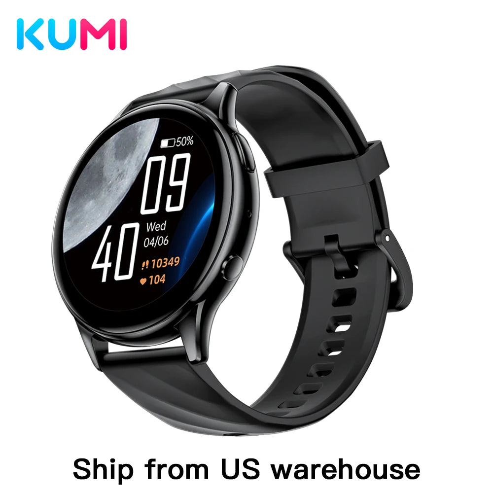 KUMI GW5 Smart Watch IP68 Waterproof Heart Rate SpO2