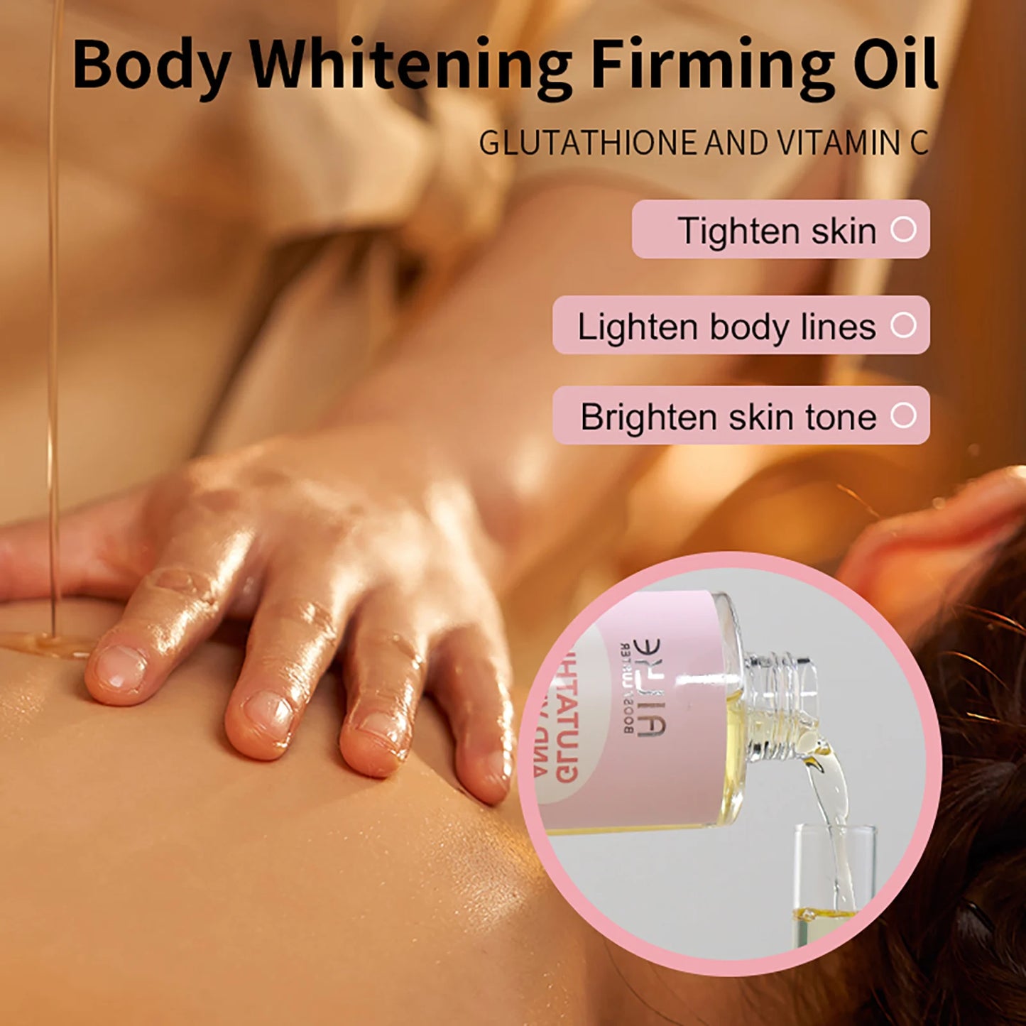 AILKE Vitamin C Moisturizing Whitening Massage Essential Oil For All