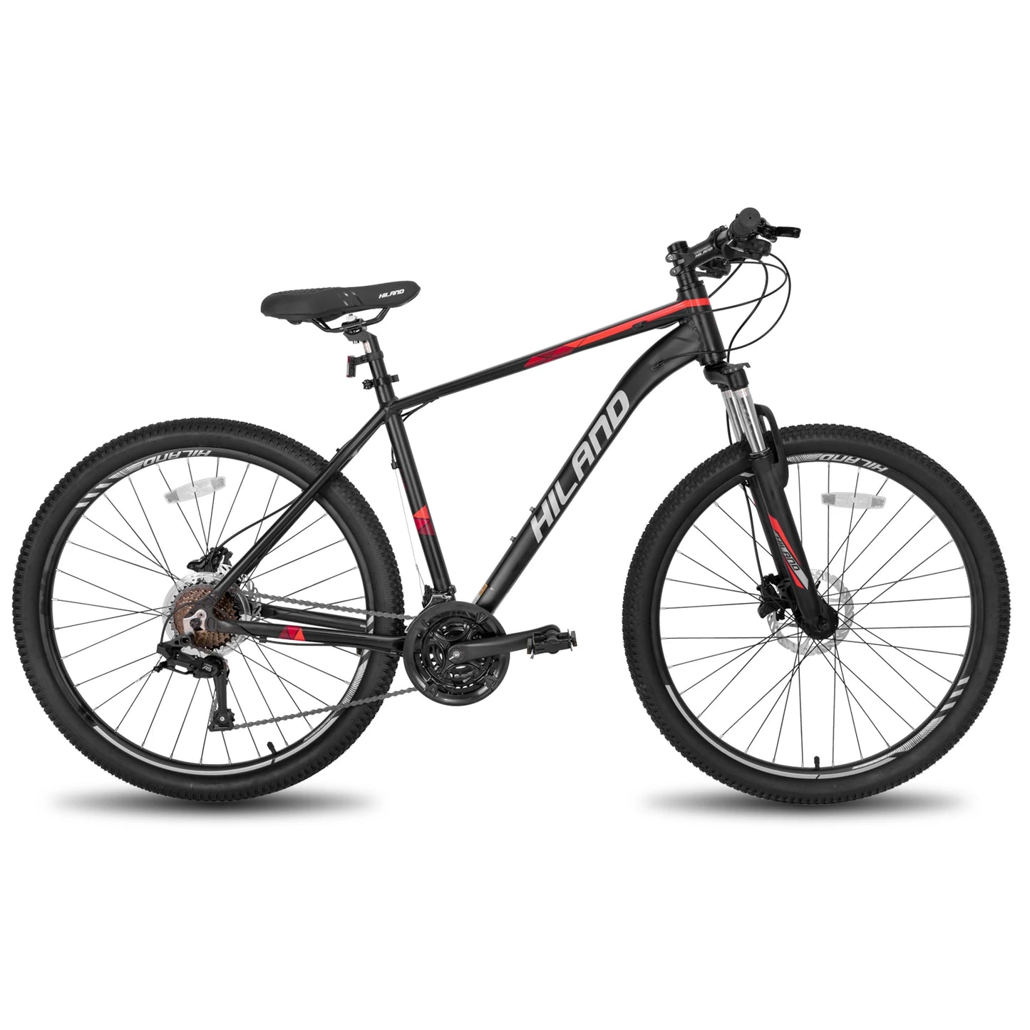 Hiland Aluminum Mountain Bike 21 Speeds Hydraulic Disc Brakes