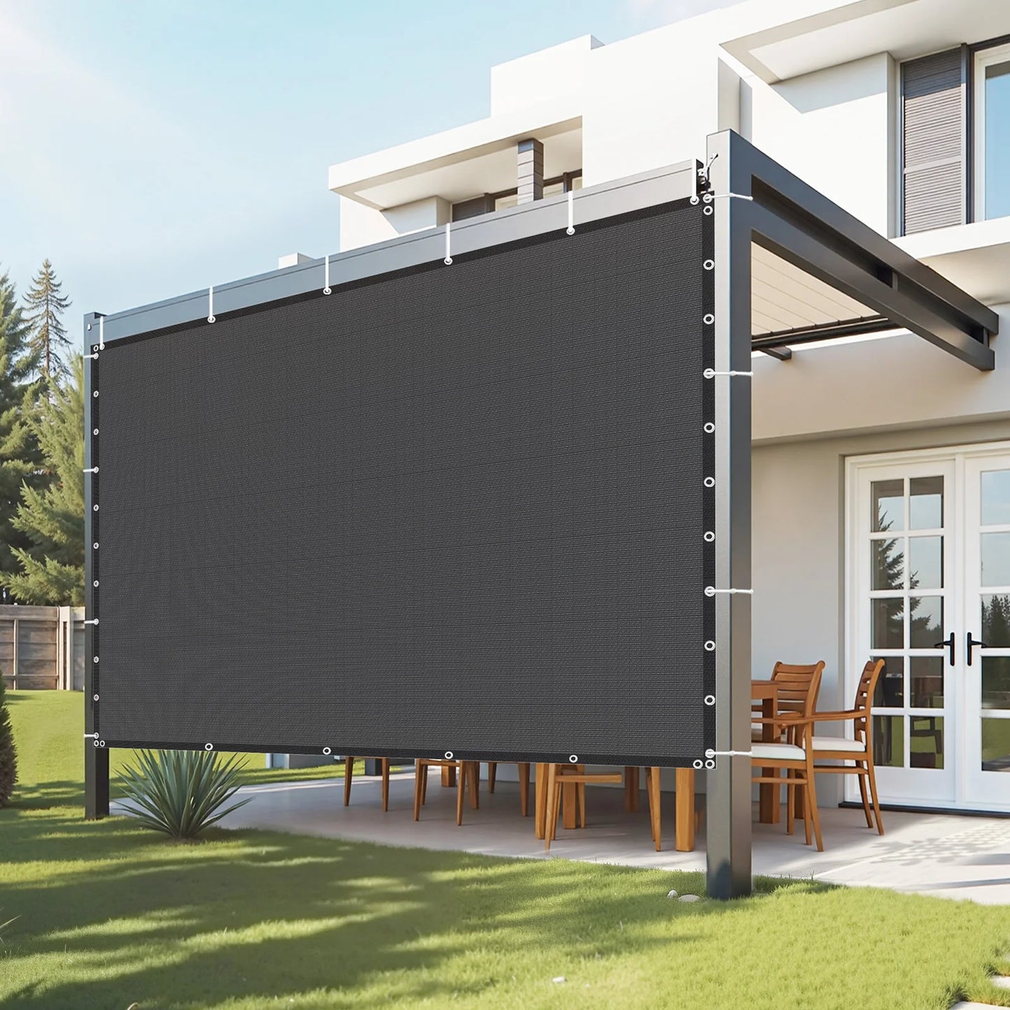 SucceBuy Sun Shade Cloth 140 GSM HDPE Canopy For Outdoor